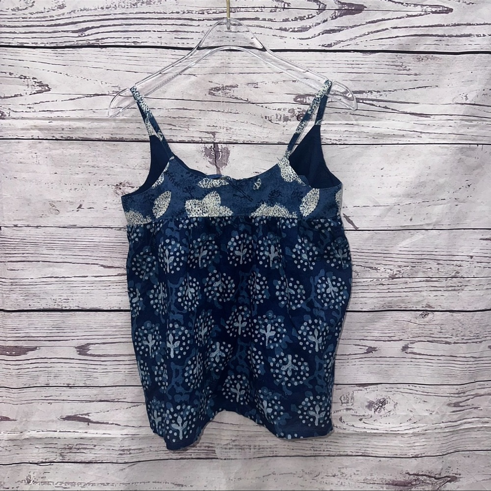 Zara Girls Blue Printed Top Size 8